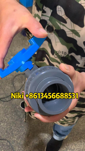 U PVC Plastic Ball Valve NEW Plastic Butterfly Handle PVC Compact Ball Valve 1/2 Inch to 6 Inch