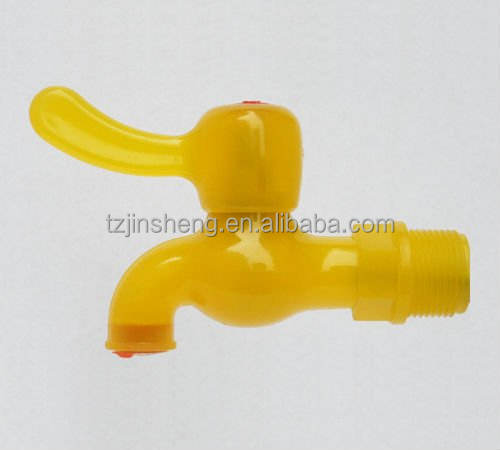 JS High Quality Plastic Basin/Bathroom/Garden/Kitchen Water Tap/Plastic /Plastic Light Garden Faucet