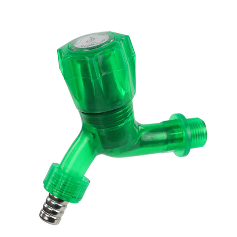 PVC Transparency Water Tap with SS Mouth