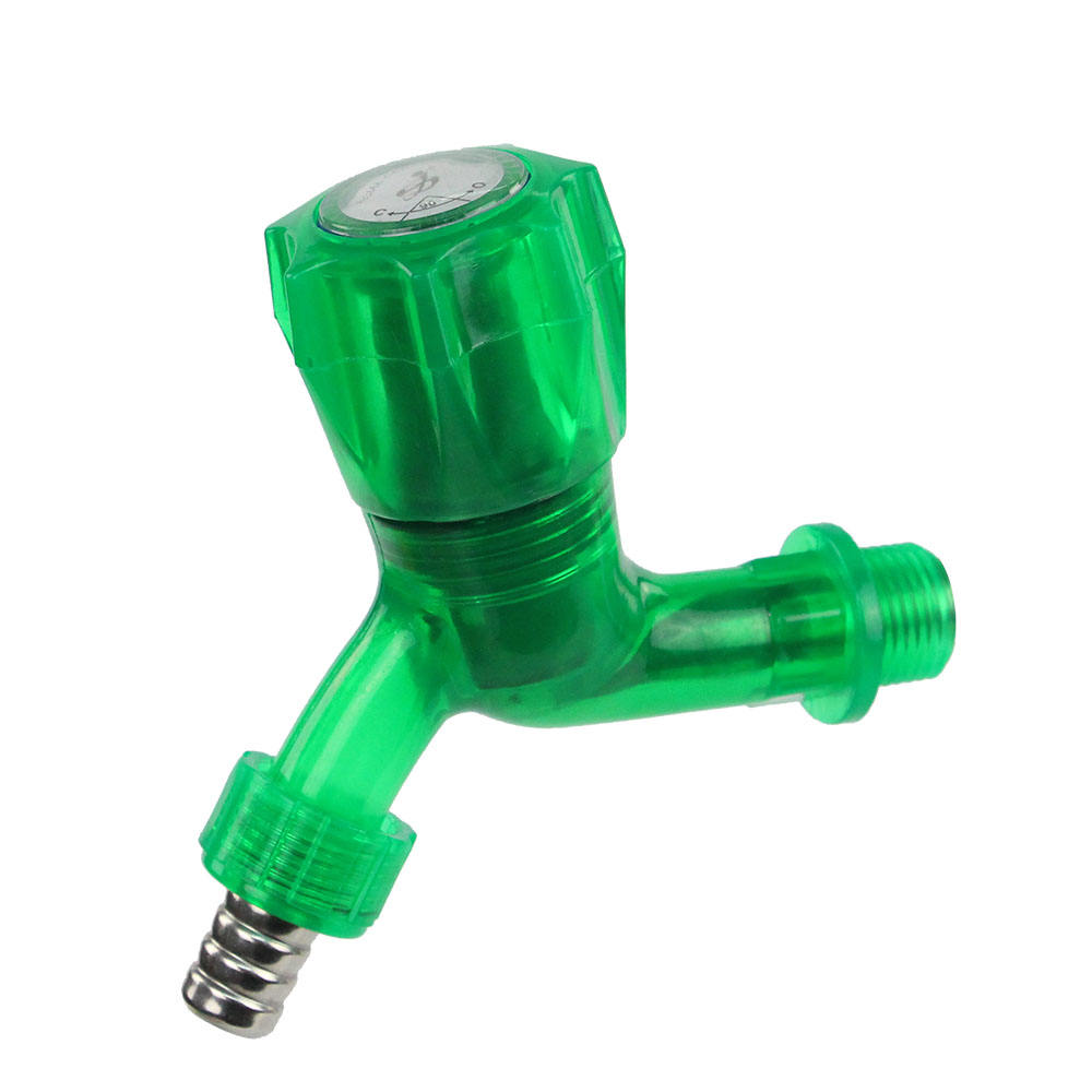 PVC Transparency Water Tap with SS Mouth