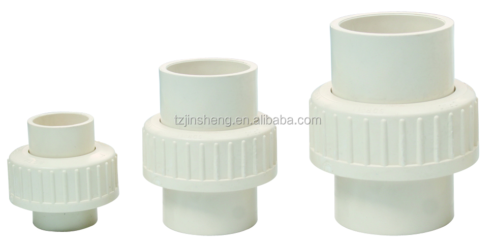 UPVC SCH 80 Union Joint For Water Supply Fitting For Long Working Time