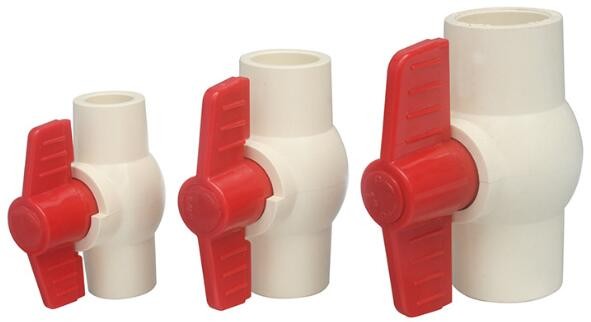 UPVC Single Union Ball Valve with Socket or Thread BSPT