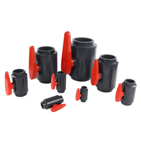 Single Handle Design Plastic Ball Valve, Manufacturer Supplied PVC Ball Valve