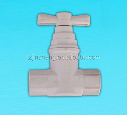 JS High Quality PVC Gate Valve With Any Color Available/PVC Stop Valve/UPVC Stop Valve