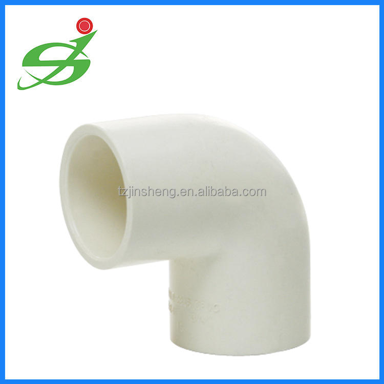 SCH 80 Pvc Plastic Male Adapter Fitting With Brass Thread PVC 45 Degree ELBOW hot on sale