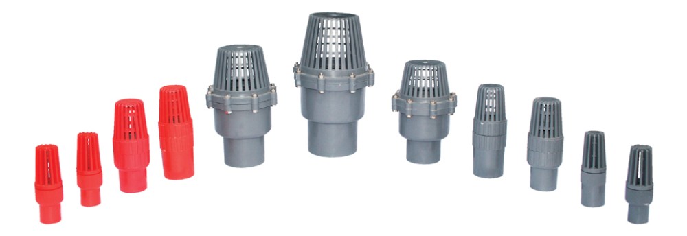 CPVC/ UPVC Plastic Ball Valve Display Foot Valve,UPVC Foot Valves 8 Inch,JS Manufacturer UPVC Foot Valve PN10
