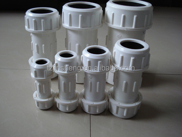 JS 6 Inch PVC Pipe Quick Fittings,UPVC Pipe Fitting,Quick Connect Pipe Fittings