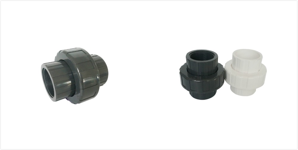 UPVC SCH 80 Union Joint For Water Supply Fitting For Long Working Time