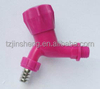 JS High Quality Water Faucet Transparent Handle
