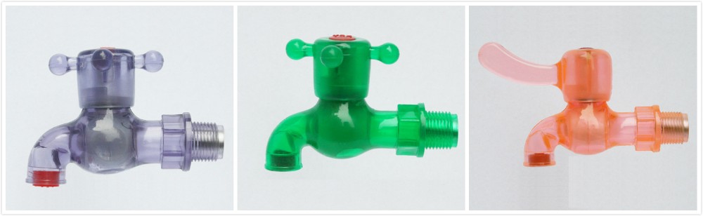 Plastic PVC Garden Tap PP Plastic Bib Tap With Long Body