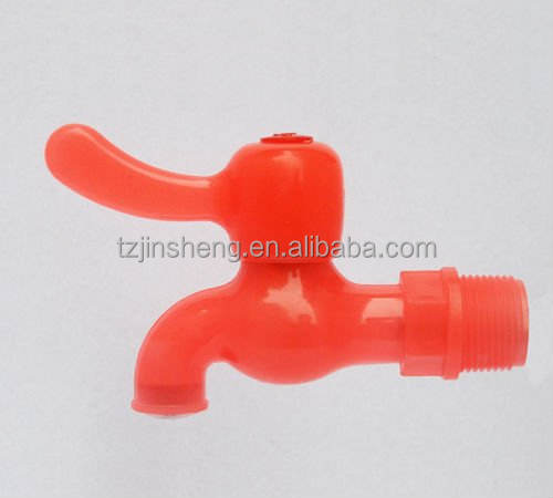JS High Quality Plastic Basin/Bathroom/Garden/Kitchen Water Tap/Plastic /Plastic Light Garden Faucet
