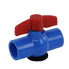 China Factory Butterfly Handle 1/2 Inch to 6 Inch PVC Compact Ball Valve