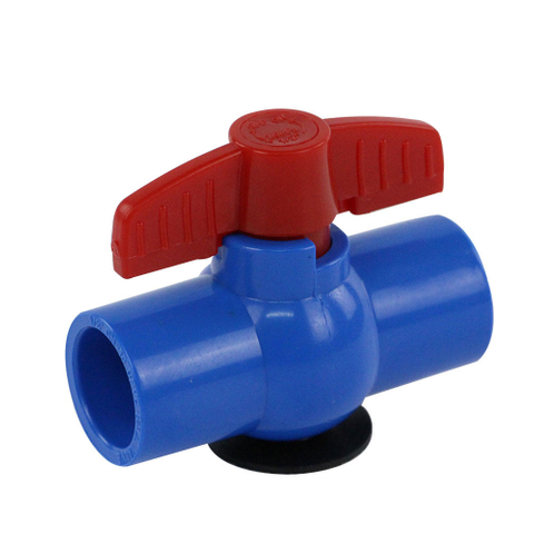 China Factory Butterfly Handle 1/2 Inch to 6 Inch PVC Compact Ball Valve