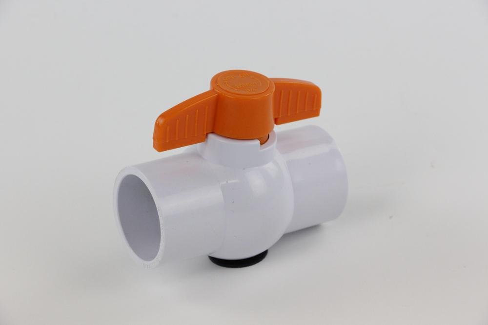 Single Handle Design Plastic Ball Valve, Manufacturer Supplied PVC Ball Valve