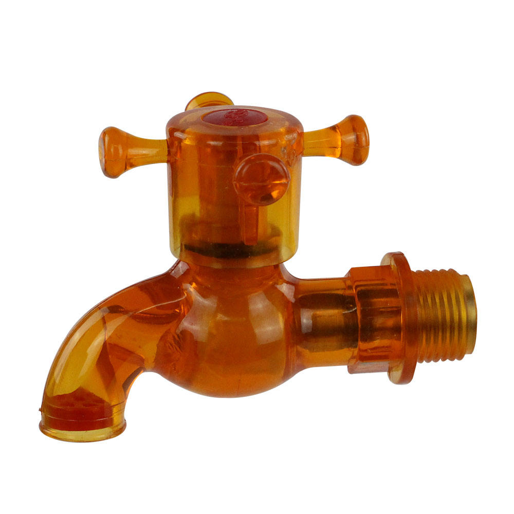 JS Manufacturer Plastic PP Bibcock Faucets /Sink Tap without Mouth