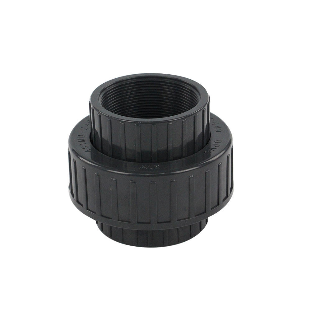 UPVC SCH 80 Union Joint For Water Supply Fitting For Long Working Time