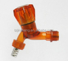 JS High Quality Water Faucet Transparent Handle