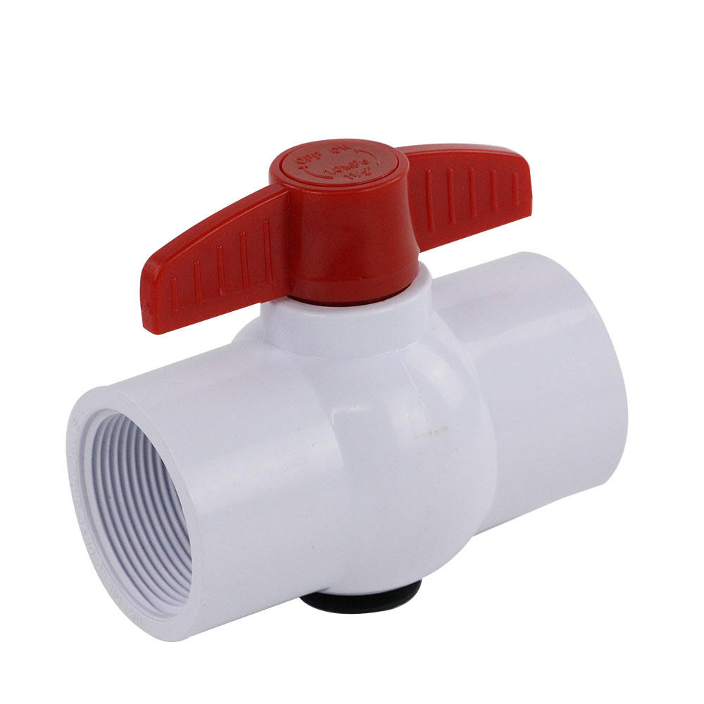 LLAVE DE PASO PVC