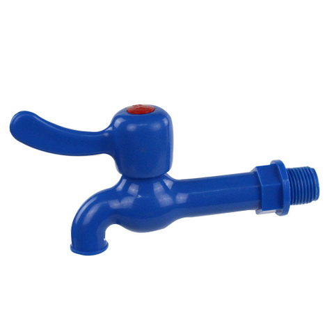 Plastic PVC Garden Tap PP Plastic Bib Tap With Long Body