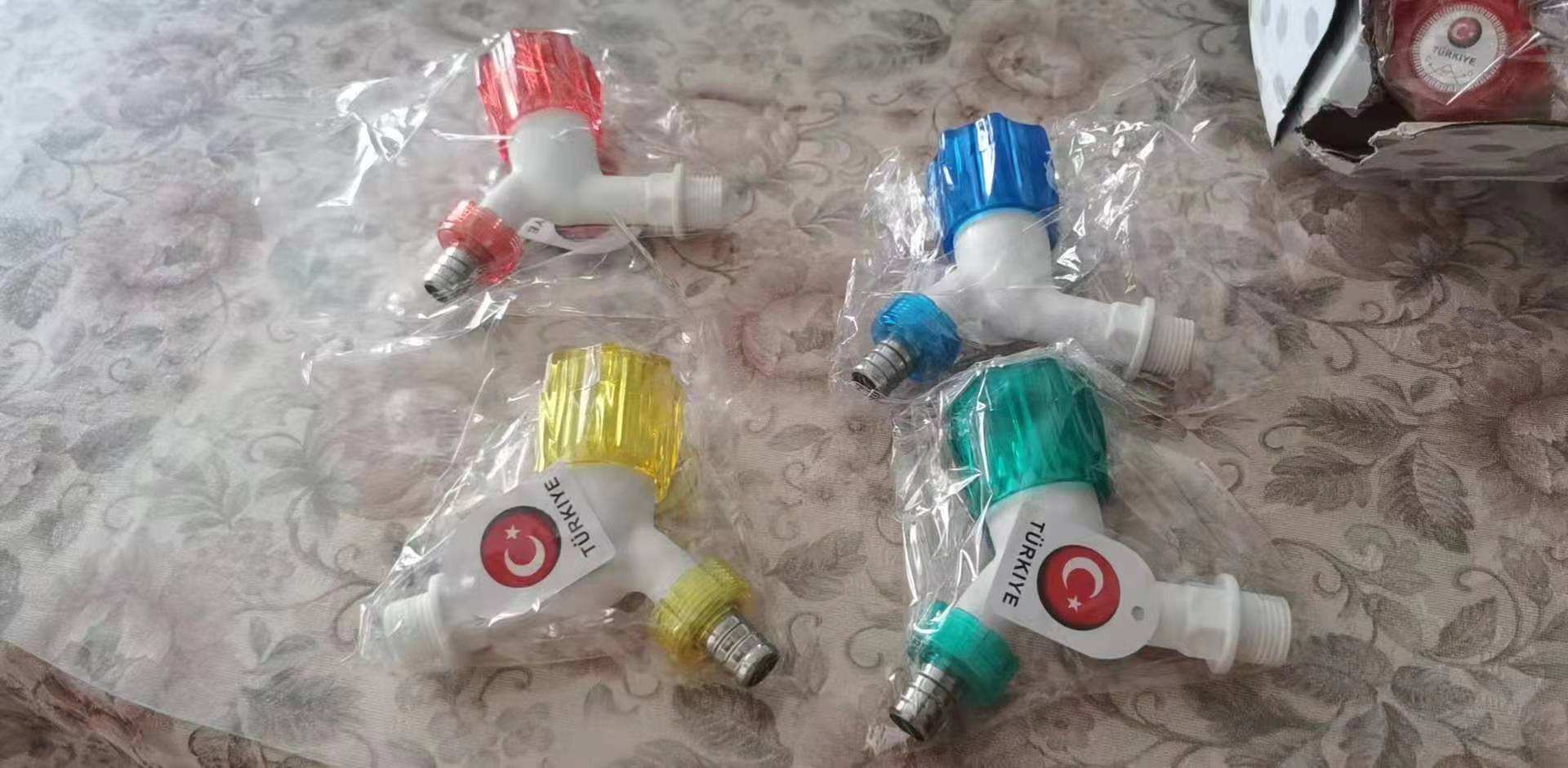 PVC Transparency Water Tap with SS Mouth