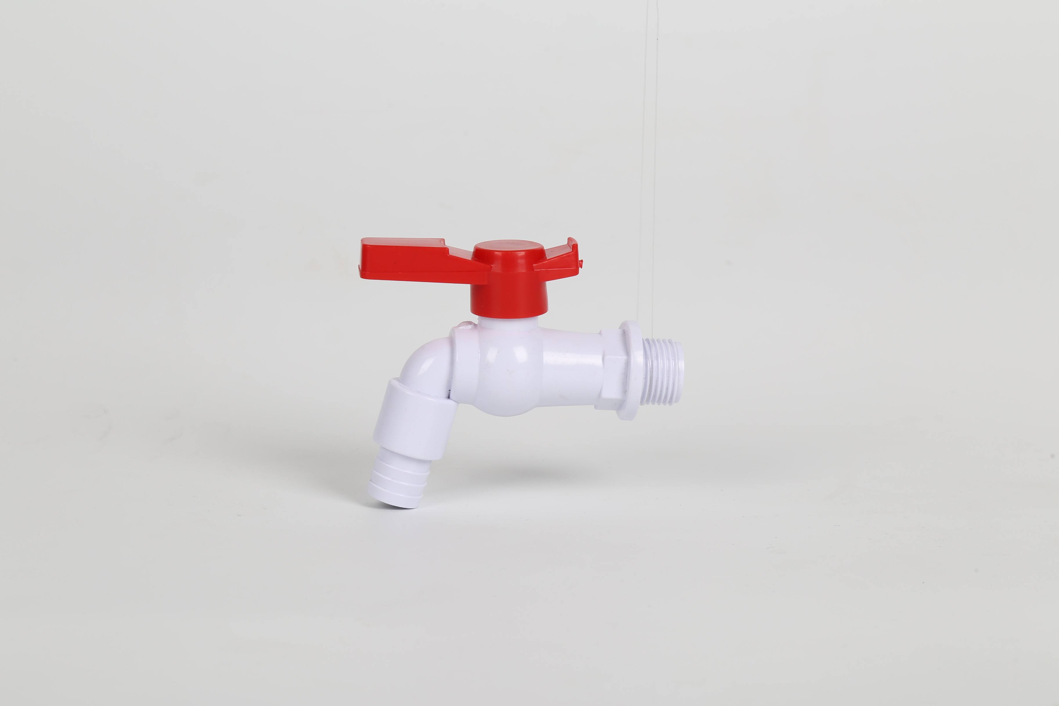 PVC Red Handle Taps