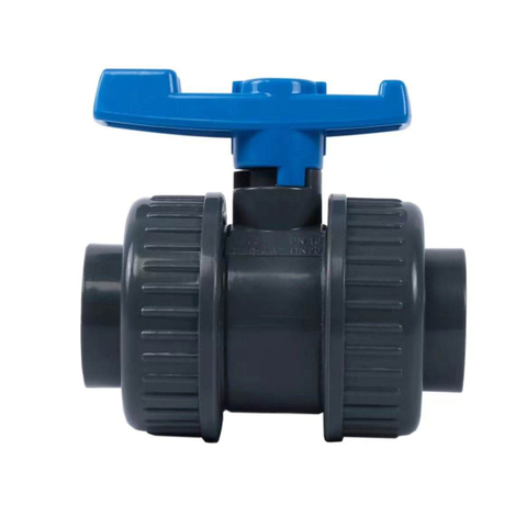 ASTM 40 Socket UPVC Double True Union Ball Valve