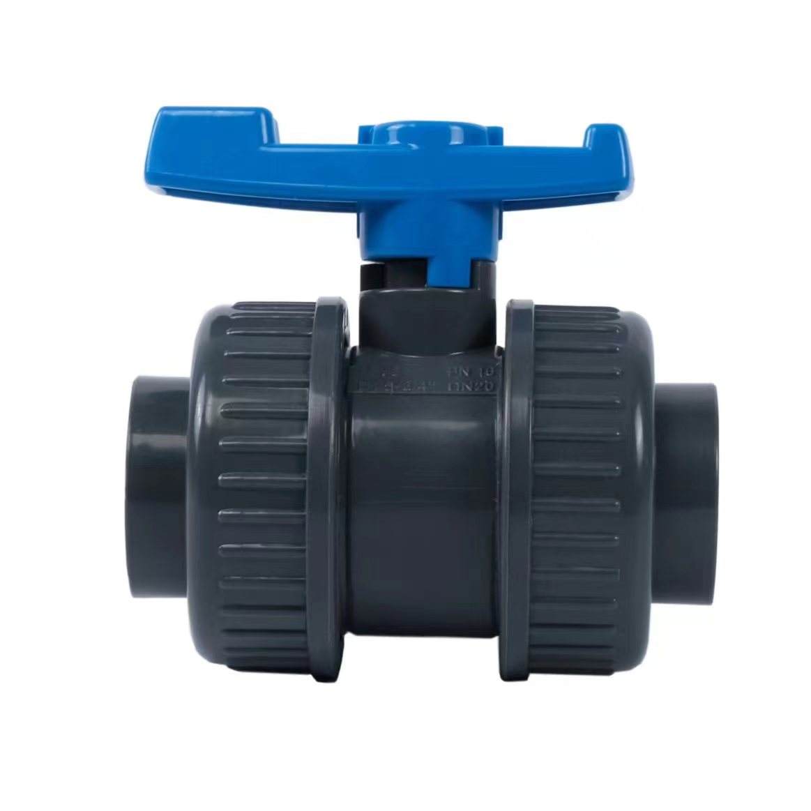 ASTM 40 Socket UPVC Double True Union Ball Valve