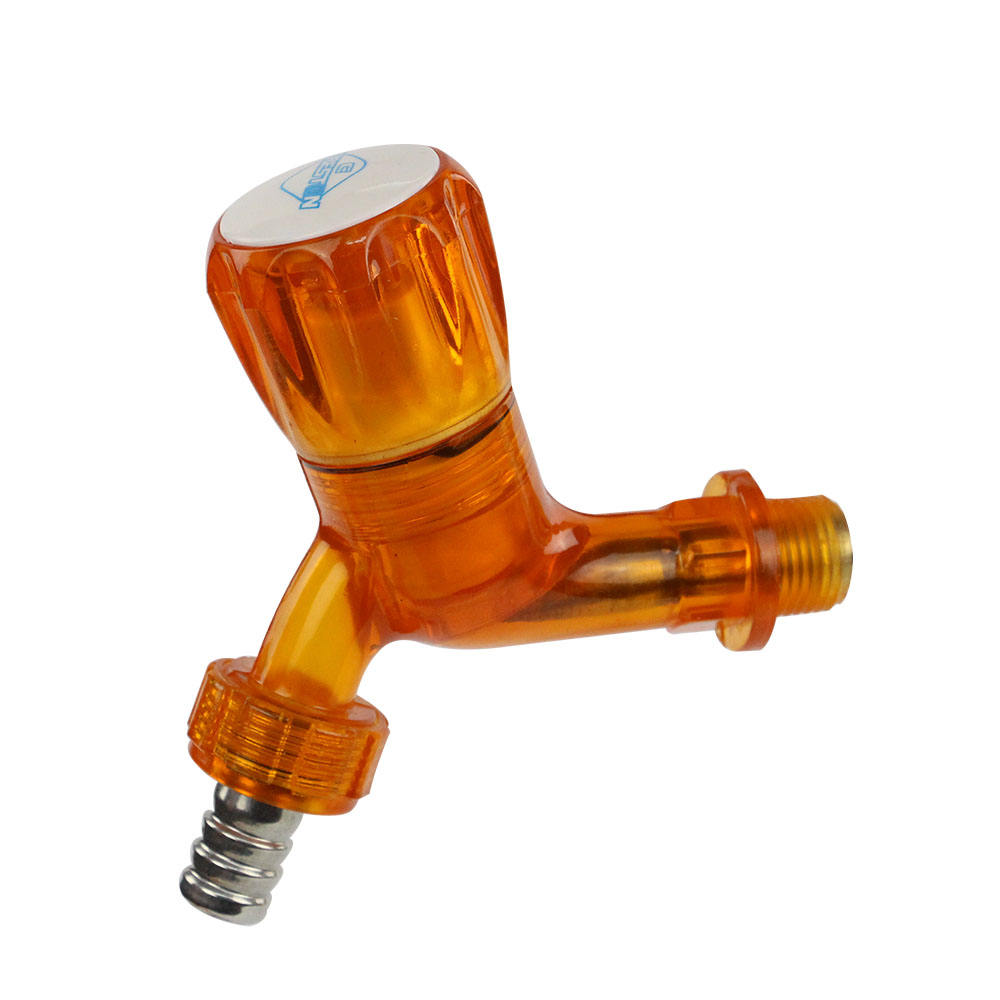 PVC Transparency Water Tap with SS Mouth