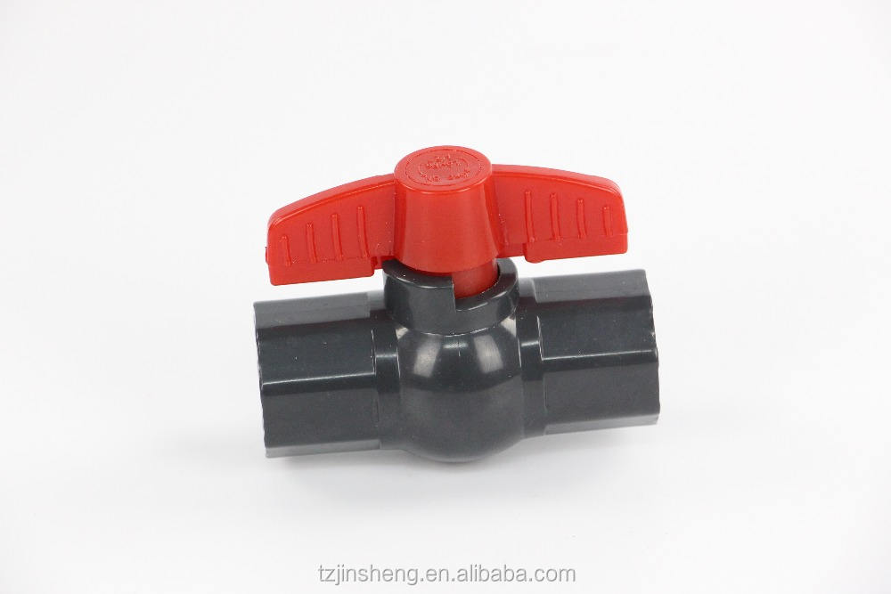 Single Handle Design Plastic Ball Valve, Manufacturer Supplied PVC Ball Valve