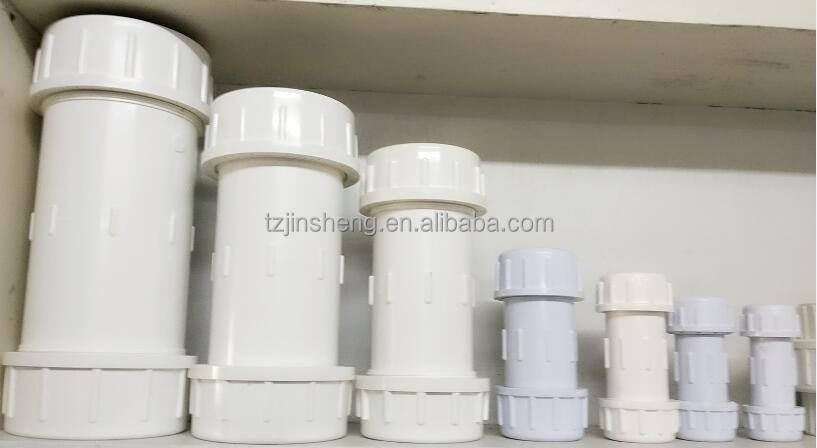 JS 6 Inch PVC Pipe Quick Fittings,UPVC Pipe Fitting,Quick Connect Pipe Fittings