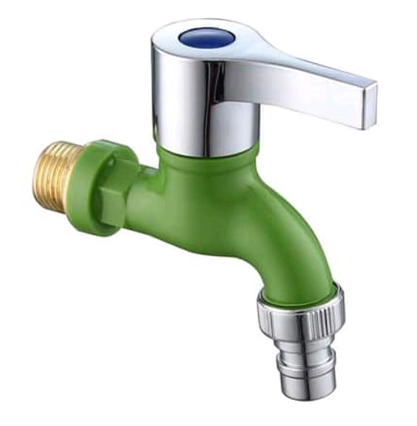 Plastic PVC Water Tap With Hose nozzle