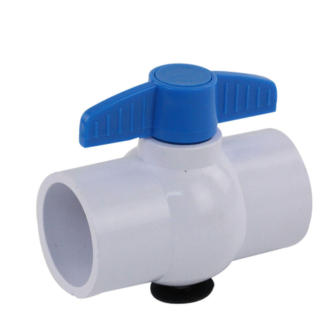 LLAVE DE PASO PVC