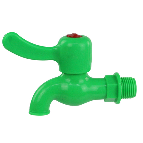 JS Manufacturer Plastic PP Bibcock Faucets /Sink Tap without Mouth