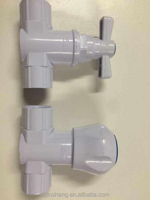 JS High Quality PVC Gate Valve With Any Color Available/PVC Stop Valve/UPVC Stop Valve