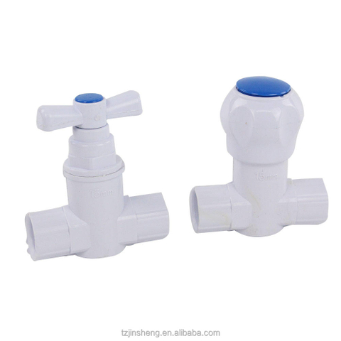 JS High Quality PVC Gate Valve With Any Color Available/PVC Stop Valve/UPVC Stop Valve
