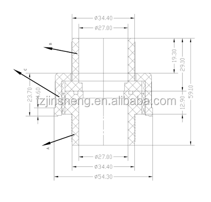 UPVC SCH 80 Union Joint For Water Supply Fitting For Long Working Time