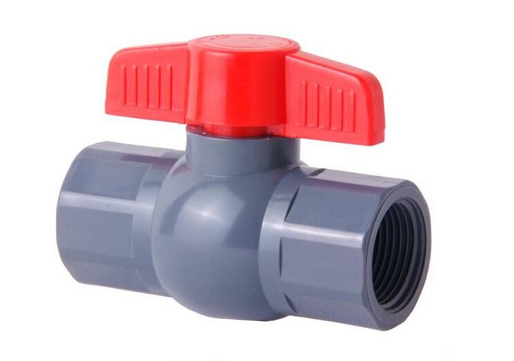UPVC Single Union Ball Valve with Socket or Thread BSPT
