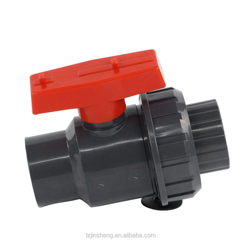 UPVC Single Union Ball Valve with Socket or Thread BSPT