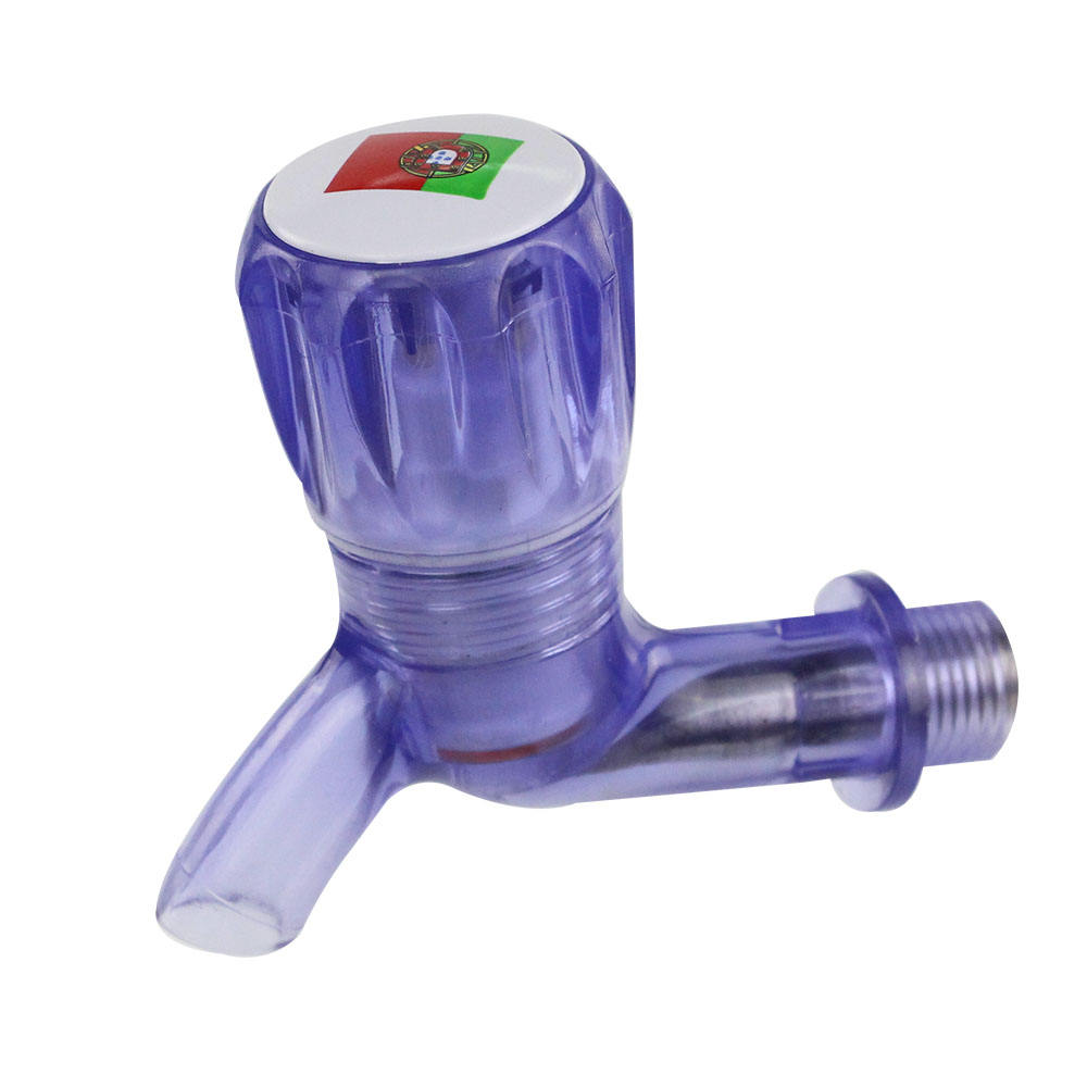 PVC Transparency Water Tap with SS Mouth