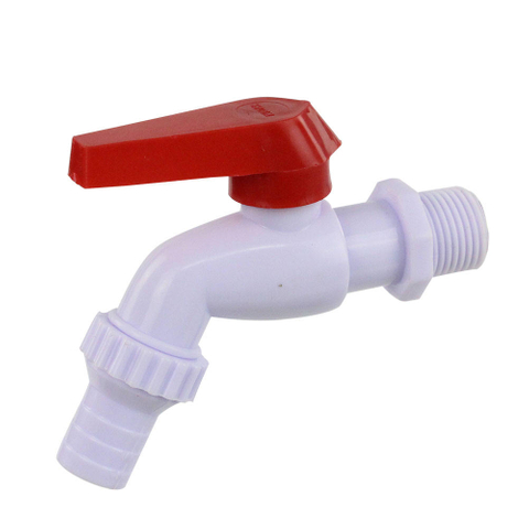 Red Handle PVC nozzle bibcock